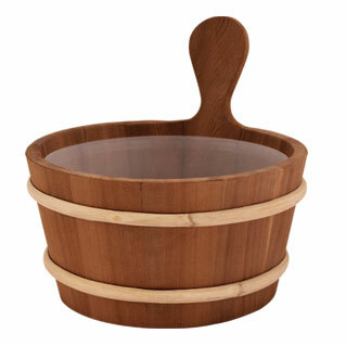 Cedar pail, holds 4L